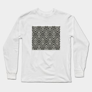 African Mud Cloth Long Sleeve T-Shirt